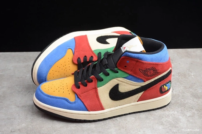 1 CU2805-100 Mid Great Jordan Fearless Air the SE Blue 1031